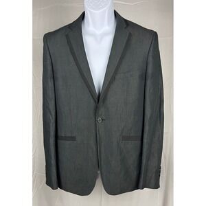 English Laundry Men's Charcoal Gray Suit Jacket Blazer Size L Formal Business